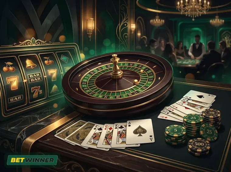 BetWinner casino and live games in Barbados
